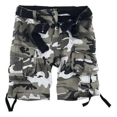 Brandit Savage Vintage Shorts Shorts snow camo