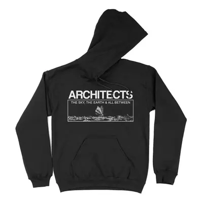 Architects Moth Hooded sweater black