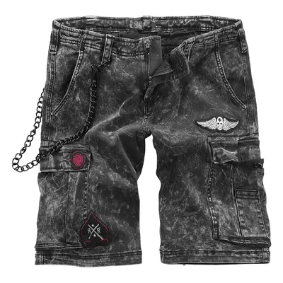 Rock Rebel by EMP Garageland Shorts dark grey