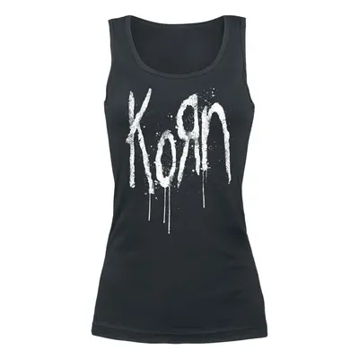 Korn Freak Splatter Top black