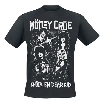 Mötley Crüe Knock Em Dead, Kid Redux T-Shirt black