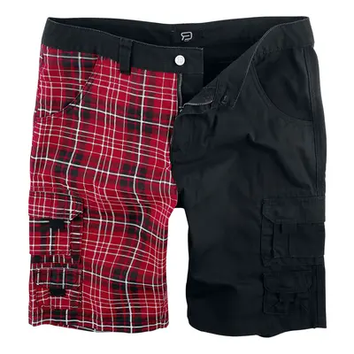 RED by EMP Checked Shorts with Pockets Shorts black