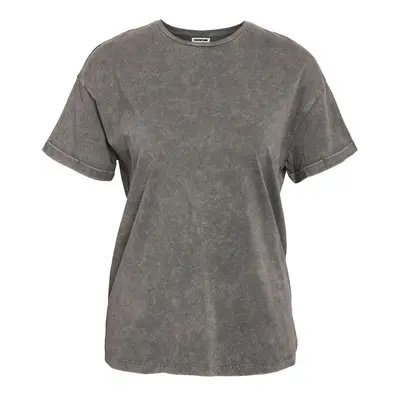 Noisy May NMBRANDY WASHED S/S TOP JRS NOOS T-Shirt grey