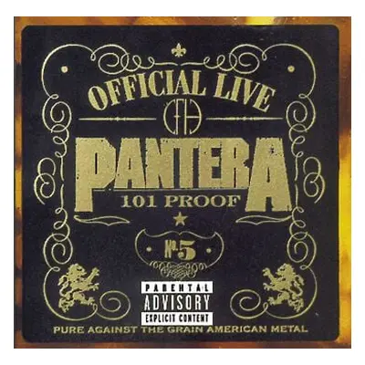 Pantera Official live 101 proof CD multicolor