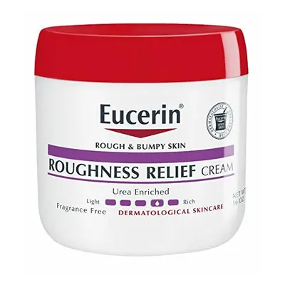 Eucerin Roughness Relief Cream - Smooth Rough and Bumpy Skin - oz. Jar