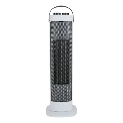 Challenge 2kw Oscillating Tower Fan Heater With Carry Handle