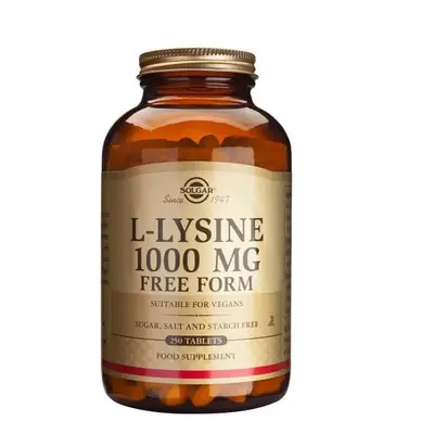 Solgar L-Lysine mg Tablets