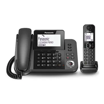 Panasonic KX-TGF320E DECT Caller ID Black telephone