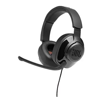 JBL Quantum Wired Over-Ear Gaming Headset with Microphone, PC and PS Compatible, in Black