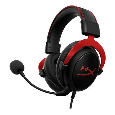 HyperX Cloud II Gaming Headset PC/PS4/PS5, Red