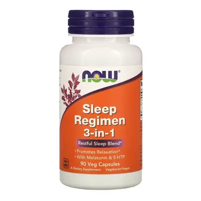 Now Foods, Sleep Regimen 3-in-1, Veg Capsules