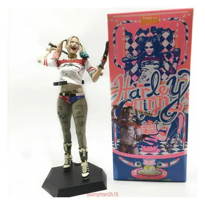 Harley Quinn Collectible Figure Statue 11" SUICIDES SQUAD 1:6 Scale