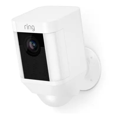 Ring Spotlight Battery Cam - White | Home Security Camera