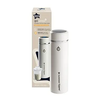 GoPrep Formula Feed Maker, Prepares The Perfect Formula Baby Bottle in Minutes, Portable, Cool F