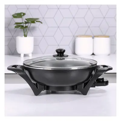 Quest Electric Non-Stick Wok with Lid / Rapid Heating, 1500W