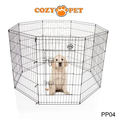 Playpen 100cm High Cozy Pet Dog Rabbit Puppy Play Pen Cage Run Fence crate PP04