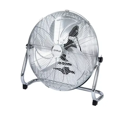 Oypla Electrical 18" Chrome Speed Free Standing Gym Fan