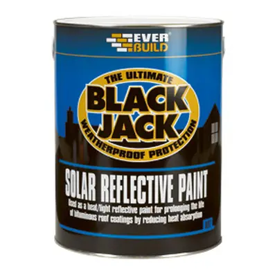 Everbuild Black Jack Solar Reflective Paint 5Ltrs