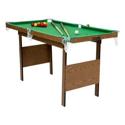 Charles Bentley Junior 4ft American Pool Table With Pool Balls And Cues