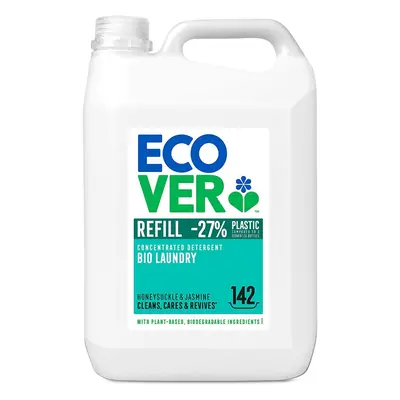 Ecover Bio Laundry Detergent Refill, Honeysuckle & Jasmine, Washes