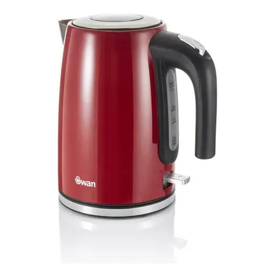 Electric Kettle Cordless Jug 1.7L Overheat Protection Red Cord Storage 2200W