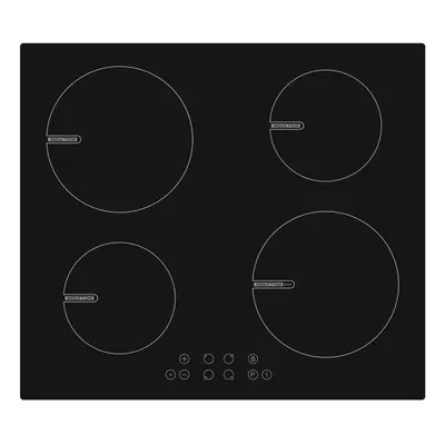 60cm Induction Hob, Zone With Boost & Child Lock - White Knight DAWKHBII60-P