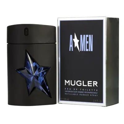 Thierry Mugler Angel Men 100ml EDT Spray In Rubber Flask