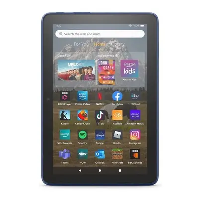 Amazon Fire HD tablet GB, 2022, with ads, Denim Blue