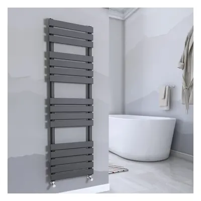 Juva x 450mm Sand Grey Flat Panel Heated Towel Rail