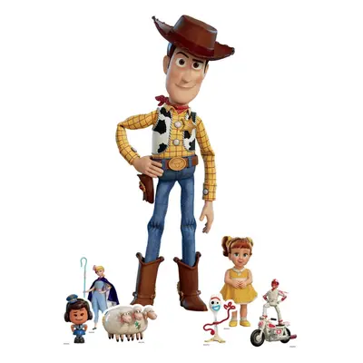 Woody Toy Story Cardboard Cutout Disney Decoration Pack - Includes Mini Cutouts