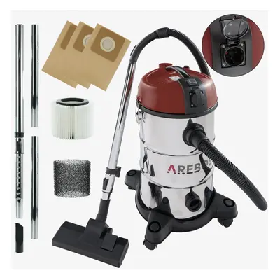 AREBOS Industrial Vacuum Cleaner 5-in-1 Wet and Dry Vacuum Cleaner W Ash /Fireplace / Grill with