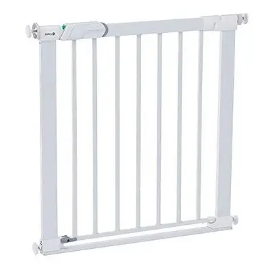 Safety 1st SecureTech Flat Step Practical Safety Metal Gate with Thin Step Over Bar, Ideal for K