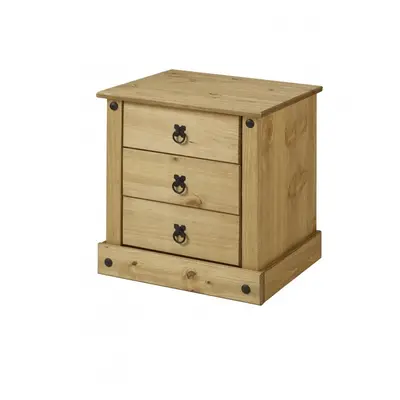 Corona Budget Bedside Solid Pine bedroom Furniture