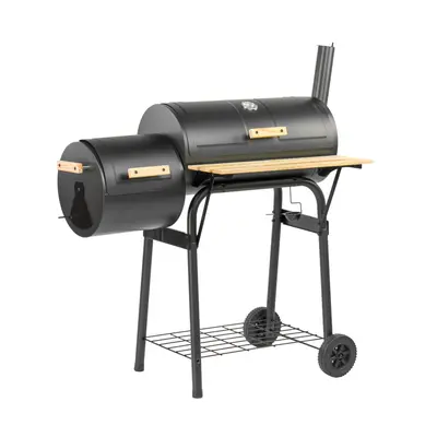 KCT Outdoor Multifunction BBQ Smoker in Black