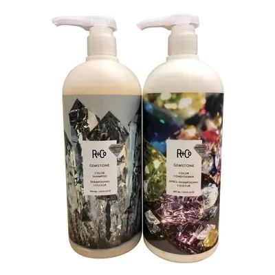 R+Co Gemstone Color Shampoo & Conditioner Set 33.8 OZ Each