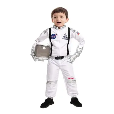 Spooktacular Creations Kids Halloween Unisex Stripes Astronaut Costume, Pilot Jumpsuit With Astr