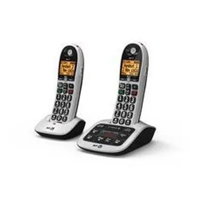 BT BT4600 Twin Big Button Dect Telephone with Answer Machine