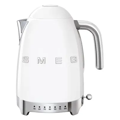 Smeg 50's Retro KLF04WHUK Kettle with Temperature Selector - White