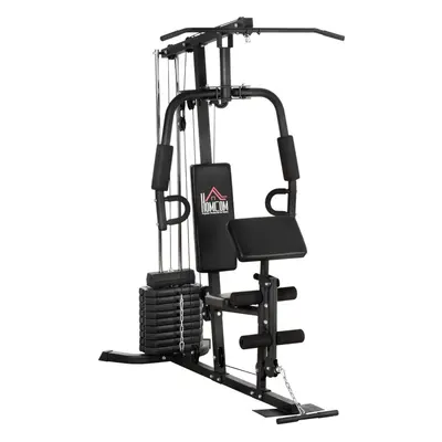 HOMCOM Multi Home Gym Machine with 45kg Weight Stack for Full Body Workout