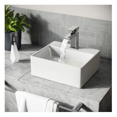 Tulla x 295mm Cloakroom Rectangle Counter Top Basin Sink