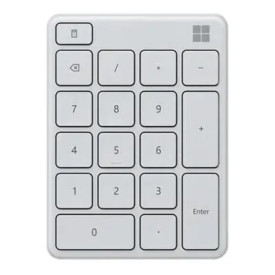 Microsoft Number Pad Glacier Standalone for Numeric Input 23O-00024