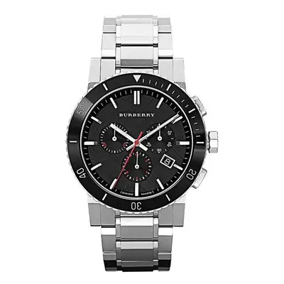 Burberry BU9380 Black Dial Chronograph Stainless Steel Men's Watch