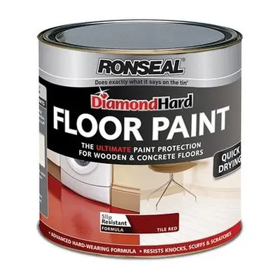 Ronseal Diamond Hard Floor Paint White 2.5 Litre