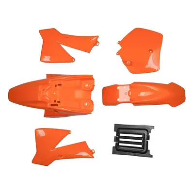 Fairing Body Cover Parts Kit Orange for 50CC 50SX Mini Dirt Pit Kids for KTM50 Senior Jr