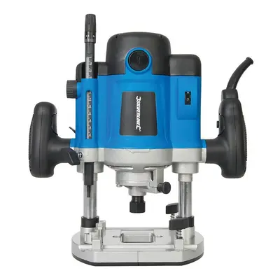 Silverline 2050w Plunge Router 1/2" 2050w - Silverstorm 124799 - 2050w plunge router silverstorm