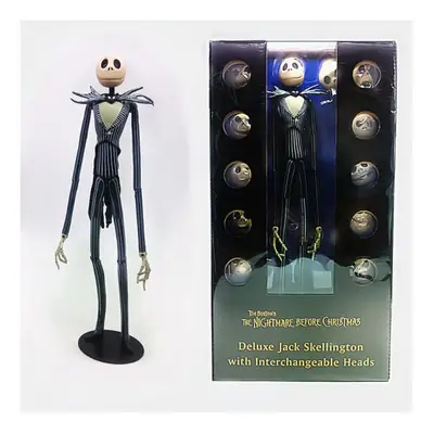 Nightmare Before Christmas Jack Skellington Action Figure Interchangeable He