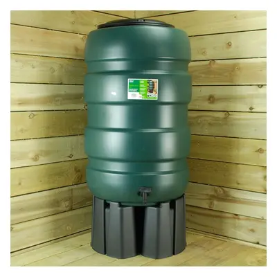 230 Litre Garden Water Butt Kit with Stand & Rain Water Diverter