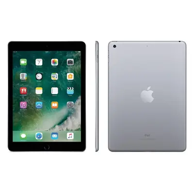 Apple iPad (5th Gen) 9.7" (2017) 128GB Wi-Fi - Space Grey (Renewed)