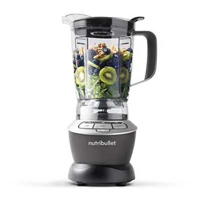 NutriBullet 1000W Full Size 1.6L Jug with Speeds & Pulse Nutrient Extraction Technology, Plastic