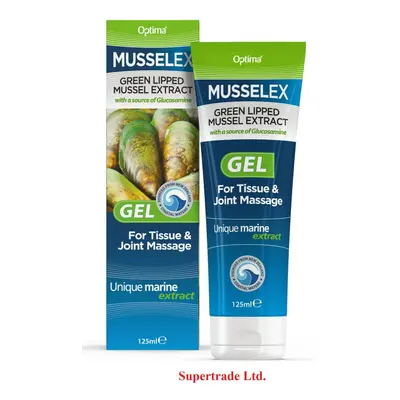 Optima Musselex Gel Mussel Joint Massage With Glucosamine 125ml X